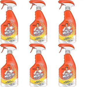 Mr Muscle Kitchen Care Cleaner, 750 ml (Pack of 6)