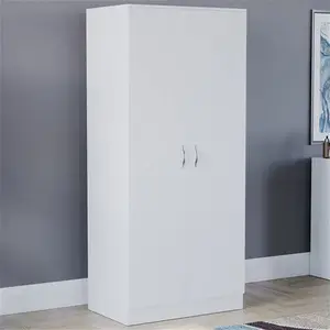 Vida Designs Riano 2 Door White Wardrobe