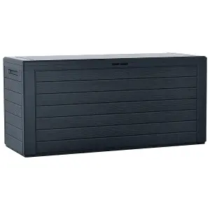 1 x 280L Extra Large Outdoor Multipurpose Garden Furniture Storage Box With Lid