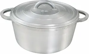 Buckingham Grounded Aluminium Dutch Oven Pot Casserole Dish 24 cm / 3.5 Litre