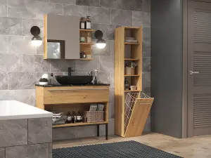 Nel IV Bathroom Cabinet Artisan Oak