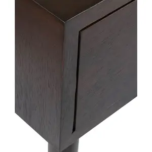 1 Drawer Bedside Table Brown