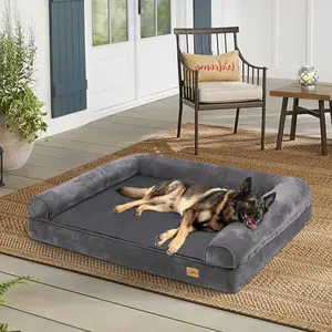 Hundebett Dog Beds Bolster Cushion 24cm H x 135cm W x 100cm D