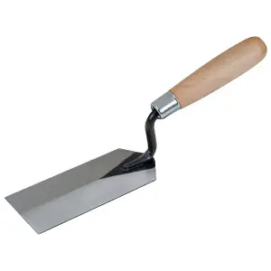 Kraft Hi-Craft Margin Trowel with Wood Handle 6" x 2" - HC434