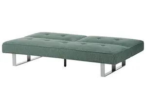 Beliani Modern Sofa Bed DUBLIN Green