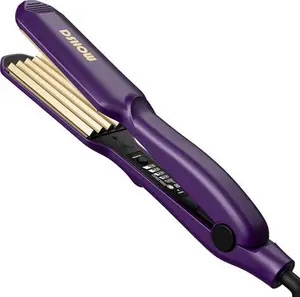 Crimping Iron Hair Crimper For Hair DSHOW Hair Waver Volumizing Crimper With Titanium Ceramic Plates Styling Tools For Women Girls (Purple)