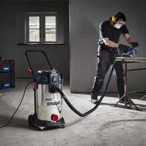 Erbauer EWDV40L Corded Wet & dry vacuum, 40L