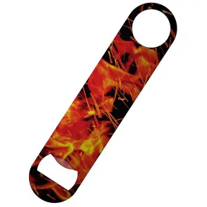 Grindstore Wild Fire Bar Blade Bottle Opener Orange (One Size)