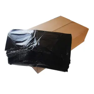 600 x Strong 140 Gauge Black 18x29x33" Rubbish Waste Refuse Sacks