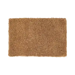 Nicola Spring Premium Handmade Coir Door Mat - 90cm x 60cm