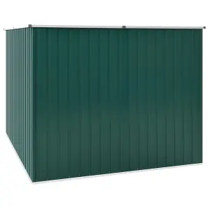 Berkfield Garden Shed Green 195x198x159 cm Galvanised Steel