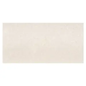 Azure Matt White Concrete Effect Porcelain Outdoor Tile - Pack of 30, 21.6m² - (L)1200x(W)600