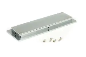 From The Anvil Polished Chrome 175mm Plain Rectangular Pull