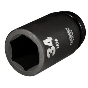 Draper Expert 34mm 3/4" Square Drive Hi-Torq&No.174, 6 Point Deep Impact Socket