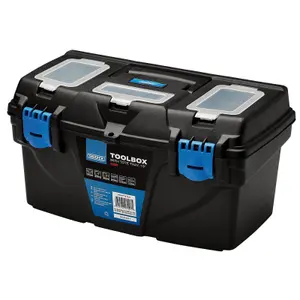 Draper Plastic Toolbox with Tote Tray, 19" 24200