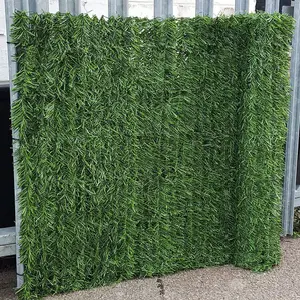 Best Artificial 3m x 1.8m Conifer Leaf Screening Hedging Wall Garden Fence Landscaping