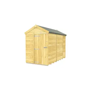 DIY Sheds 5x10 Apex Shed - Single Door With Windows