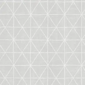 Elode Light grey Scandinavian Textured Wallpaper