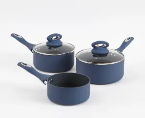 Cermalon Blue 5 Piece Cookware Set