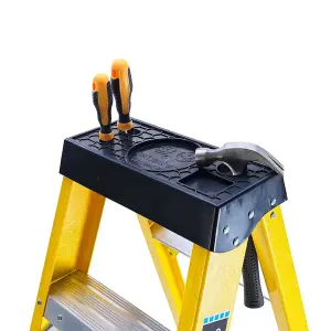 TB Davies 5 Tread Heavy-Duty Fibreglass Swingback (1.42m) Step Ladder