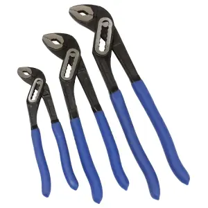 US PRO Tools Heavy Duty 3pc Water Pump Pliers Set 2298