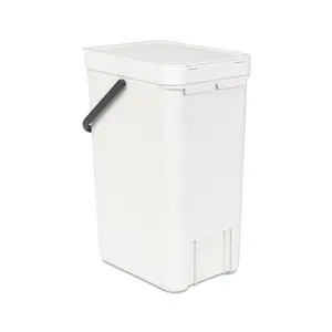 Brabantia Sort and Go 16 Litre Recycling Bin Jade Green