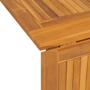 Berkfield Folding Butterfly Garden Table 150x90x75 cm Solid Wood Teak