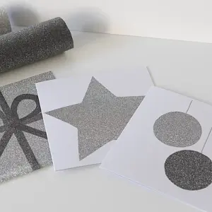 d-c-fix Glitter Anthracite Self Adhesive Vinyl Wrap for Crafts and Decoration 2m(L) 67.5cm(W)