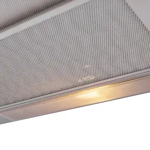 Cooke & Lewis CLTHS60 Stainless steel Telescopic Cooker hood (W)60cm - Inox