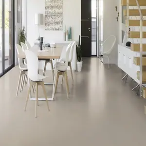 Grey Speckled Effect Vinyl Flooring, Non-Slip Contract Commercial Vinyl Flooring with 2.0mm Thickness-7m(23') X 2m(6'6")-14m²