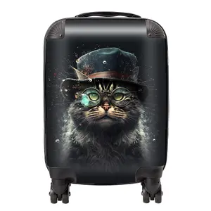 Norwegian Forest Cat Splashart Suitcase - Mini Cabin