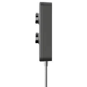 Gainsborough GSDPB95 Slim Duo Electric Shower 9.5kW - Piano Black