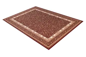 Carpet Wool NAIN Ornament, frame 7965/51066 burgundy / beige  160x230 cm