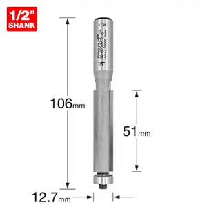 Trend 46/23 x 1/2 TCT 90 Degree Template Profiler 12.7 x 50mm