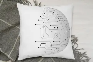 Cushions - Circuit technology (Cushion) / 45cm x 45cm