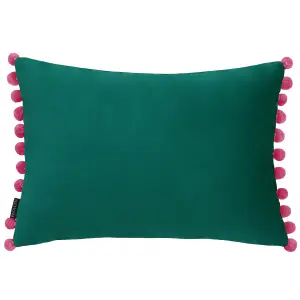 Paoletti Fiesta Velvet Feather Rich Cushion