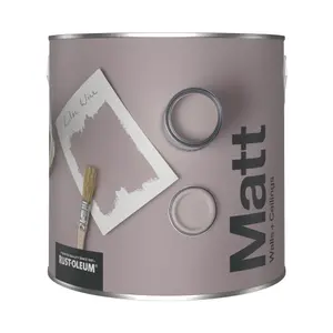 Rust-Oleum Washable Matt Wall Paint - Lilac Wine 2.5L