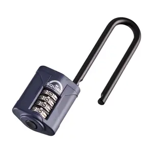 Squire CP40/2.5 Blue Steel & zinc Combination Padlock (H)113mm (W)40mm