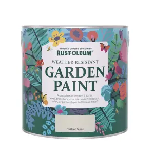 Rust-Oleum Portland Stone Matt Multi-surface Garden Paint, 2.5L Tin