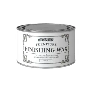 Rust-Oleum White Matt Furniture Wax Finishing wax, 0.4L