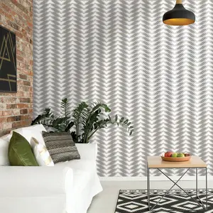 Holden Teton Geometric Wallpaper Grey 90531