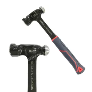 Spear & Jackson SJ-BPSS16 16oz Ball Pein Hammer