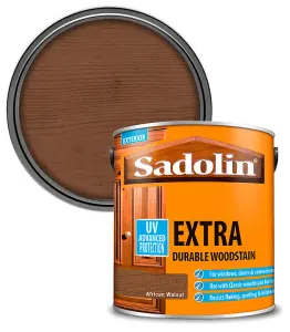 Sadolin 1L Extra Exterior woodstain - African Walnut