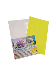 Adhesive Tear Cover: Waterproof and Breathable: 10 x 16cm: Neon Yellow