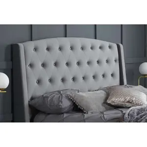 Birlea Balmoral King Bed Frame In Grey