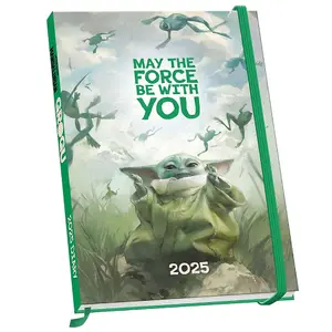 Star Wars The Mandalorian 2025 Grogu A5 Diary Multicoloured (One Size)