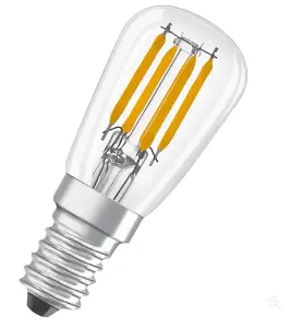 Osram 2.8w LED T26 SES Clear Filament 2700k - Extra Warm White