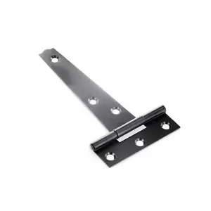 Securit Tee Hinge (Pack of 2) Light Black (200mm x 1.6mm)