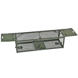 Rat Squirrel Trap Heavy Duty Metal Humane Vermin Mouse Rodent Cage Pest Catcher