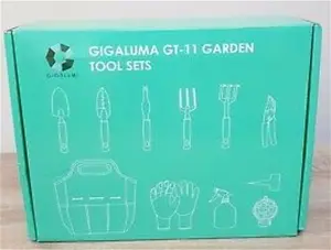 Gardening Tool Set,11 Pieces Stainless Steel Hand Tool Kit Garden